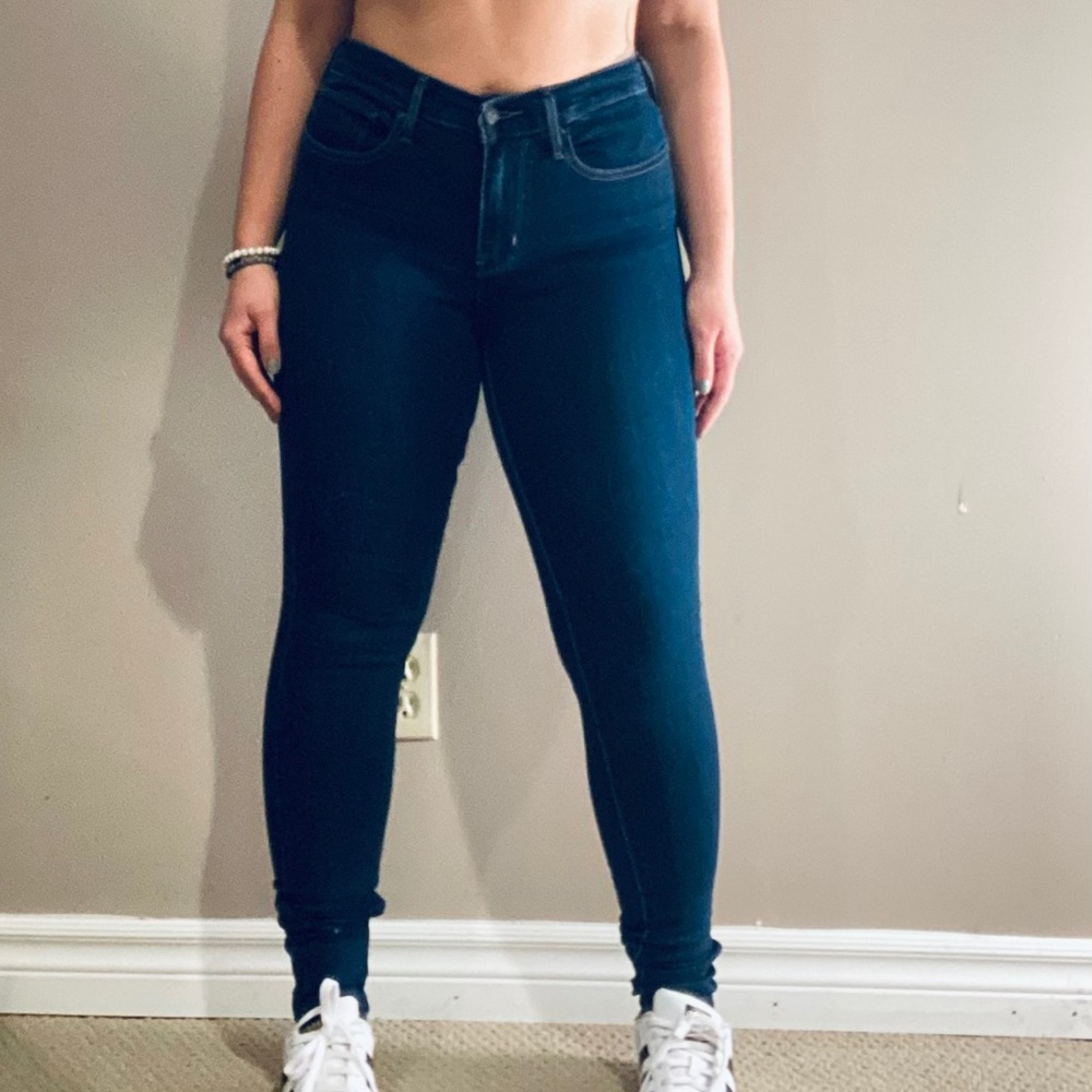 High rise Levi’s super skinny